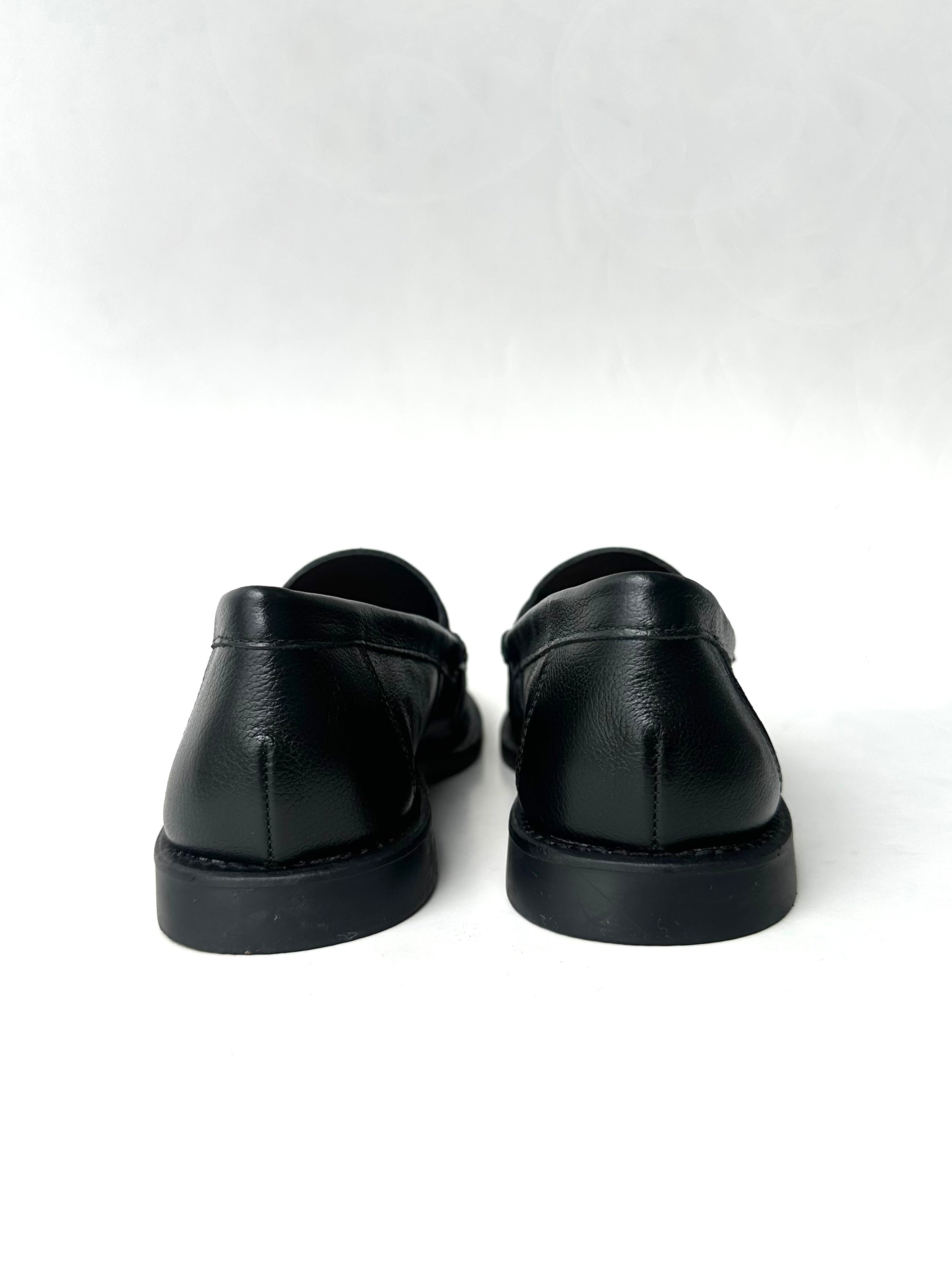 MOCASSIM EMMA COURO PRETO