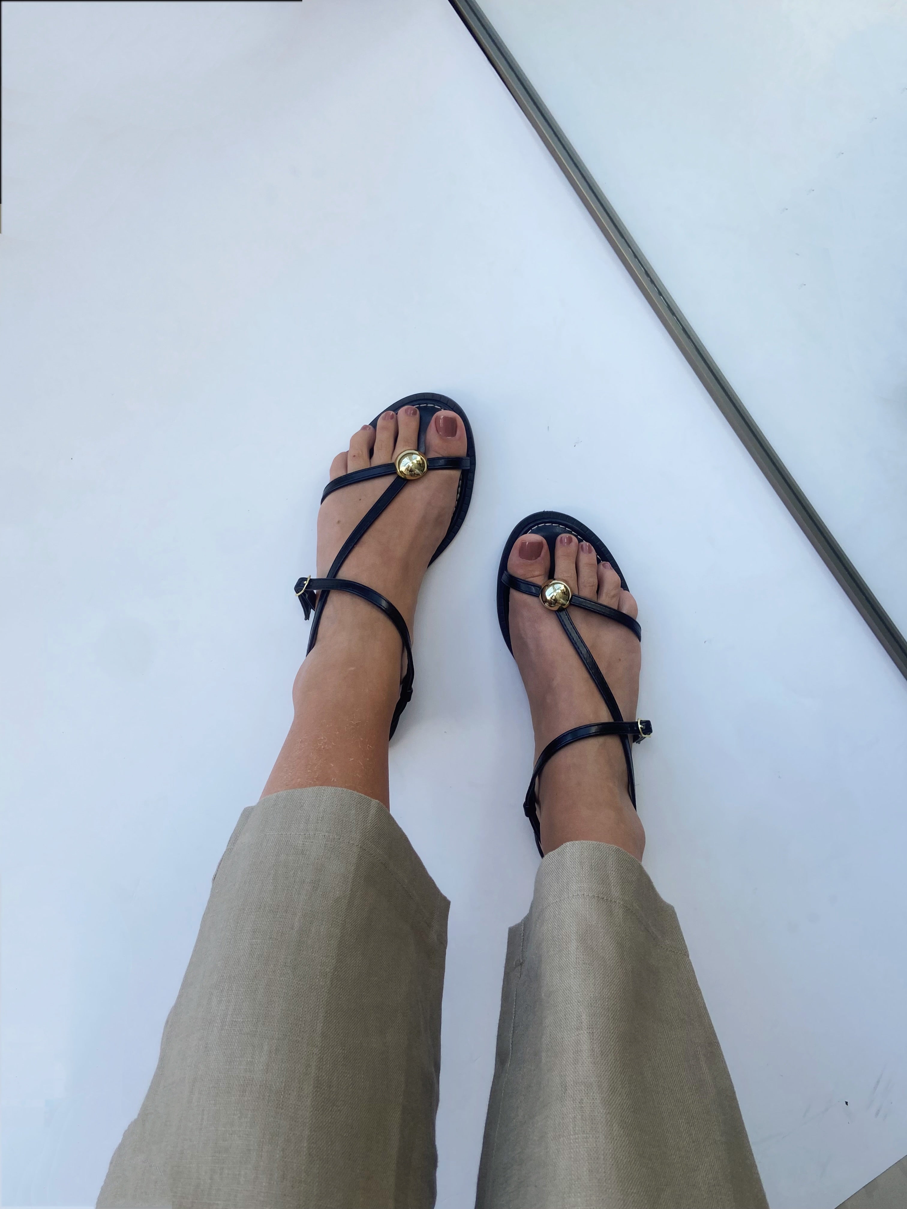 SANDÁLIA RASTEIRA ELYSE CARAMELO