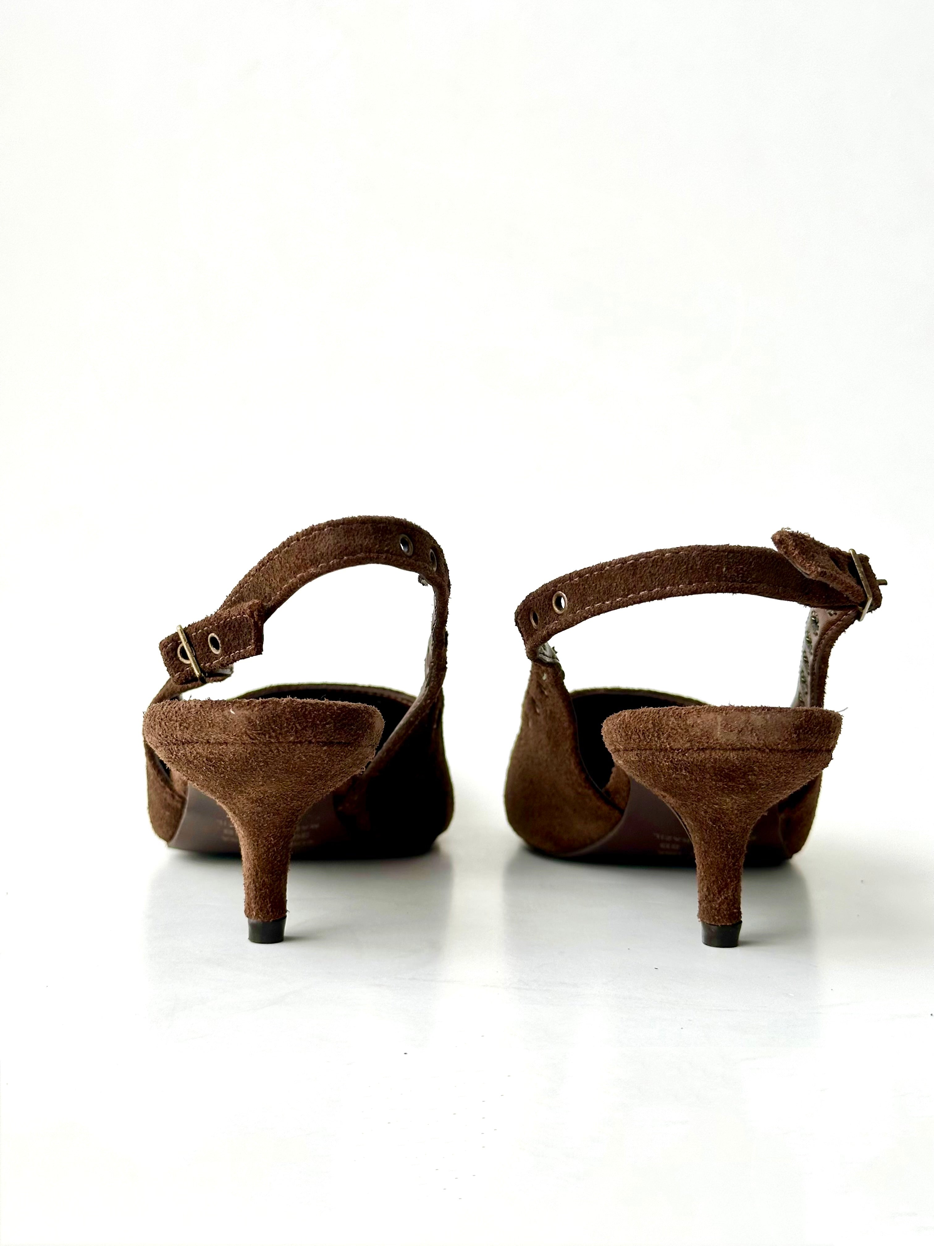 SLINGBACK NARA CAMURÇA CAFÉ