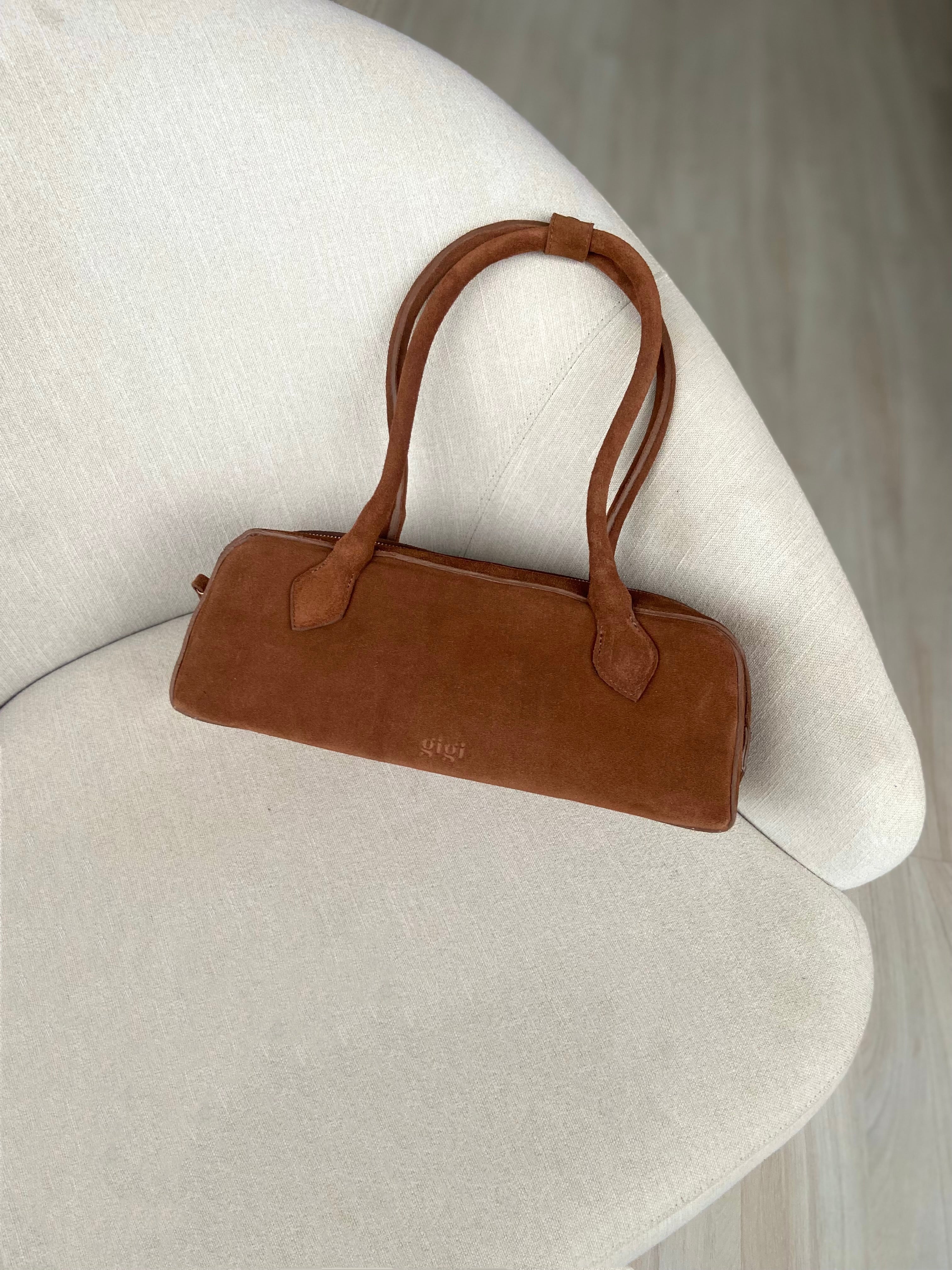 GIGI SUEDE BAG MARROM