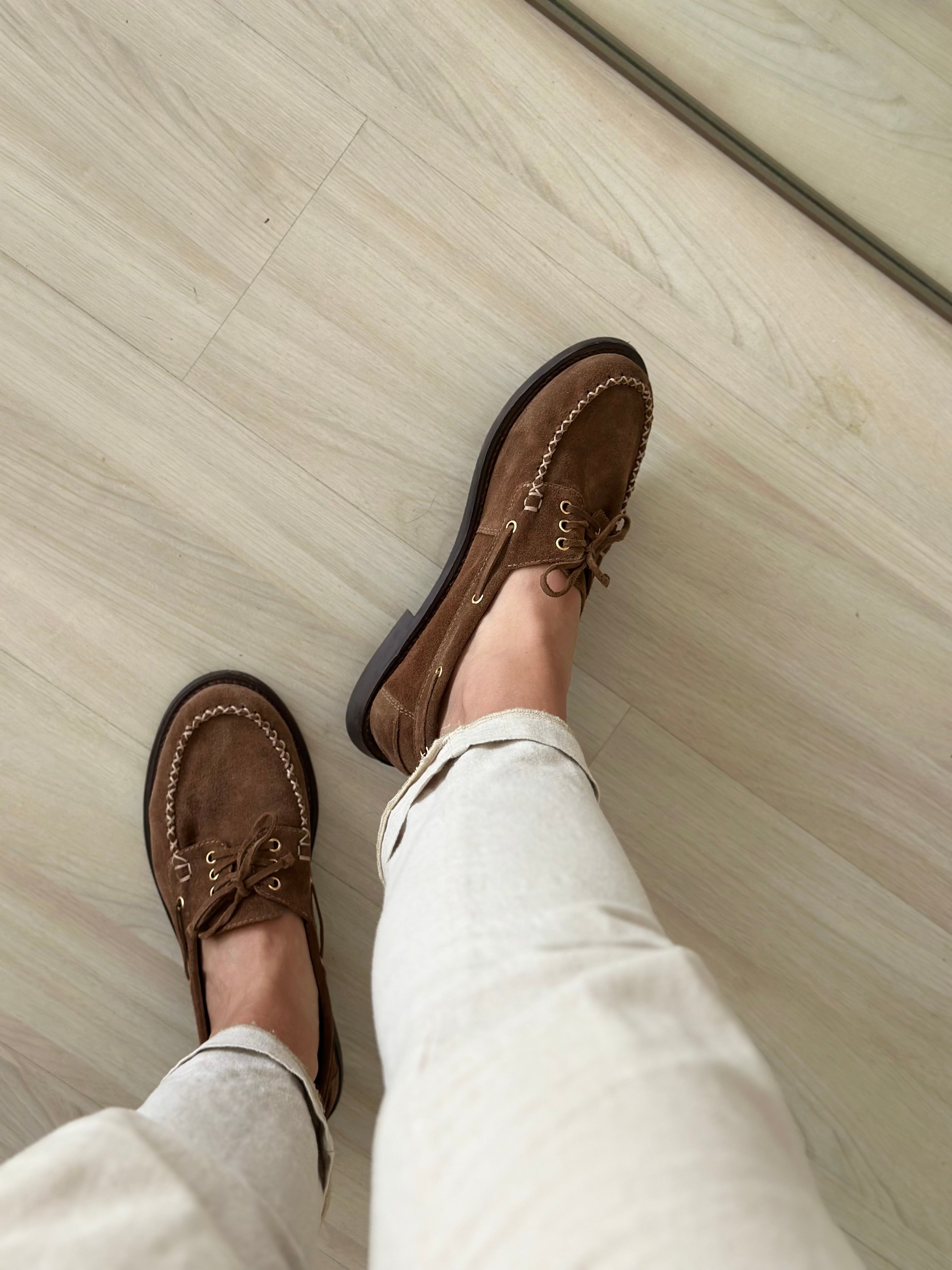 MOCASSIM MILLA COURO SUEDE