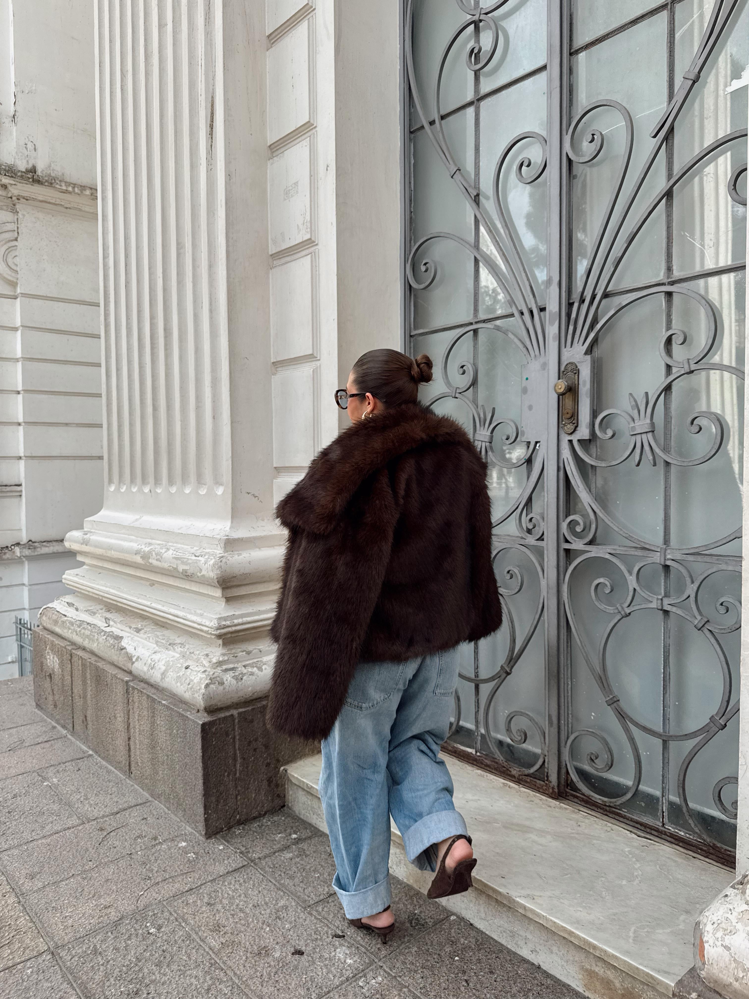SLINGBACK NARA CAMURÇA CAFÉ
