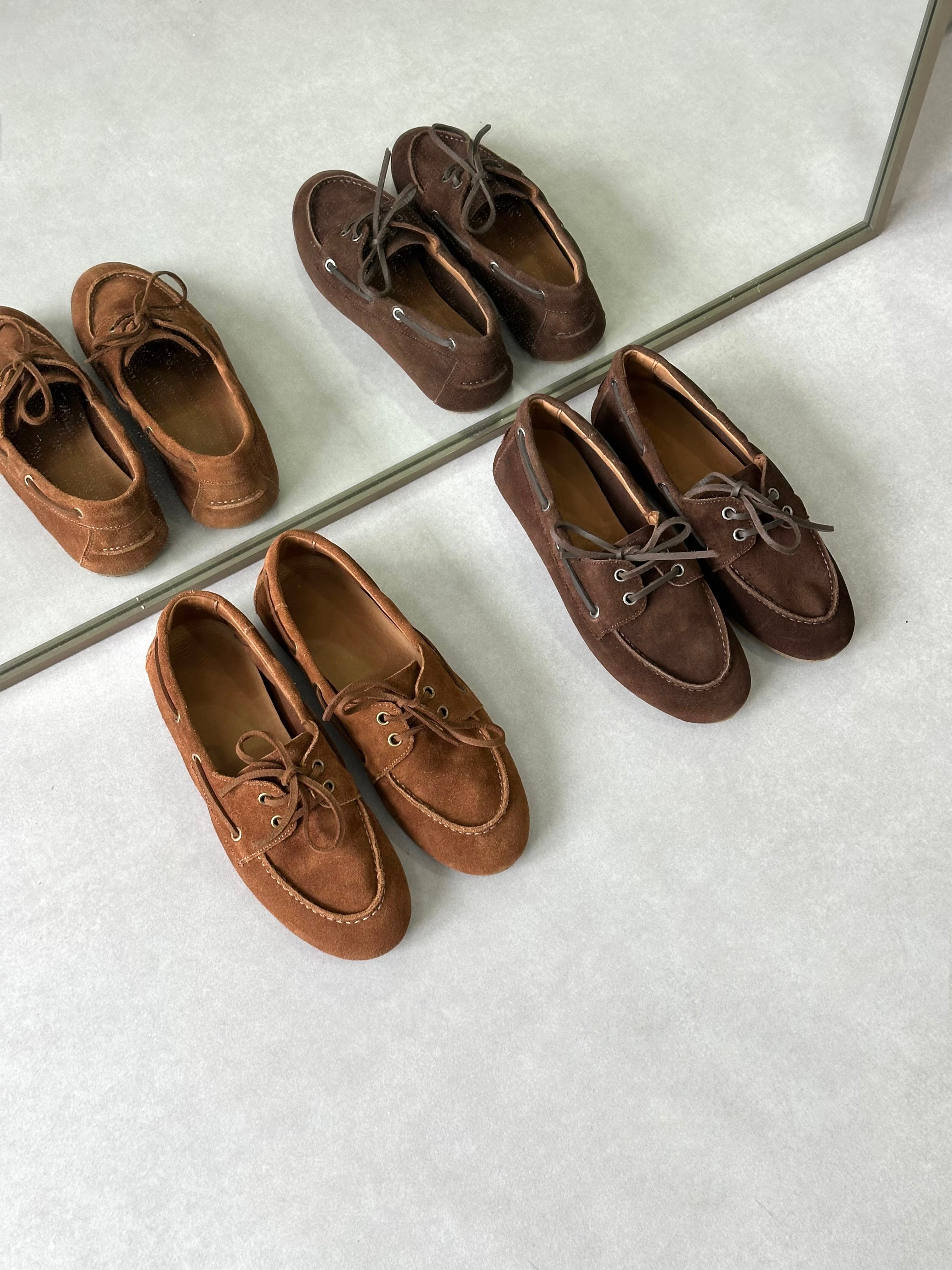 MOCASSIM BOAT SHOE PALOMA CAMURÇA CARAMELO