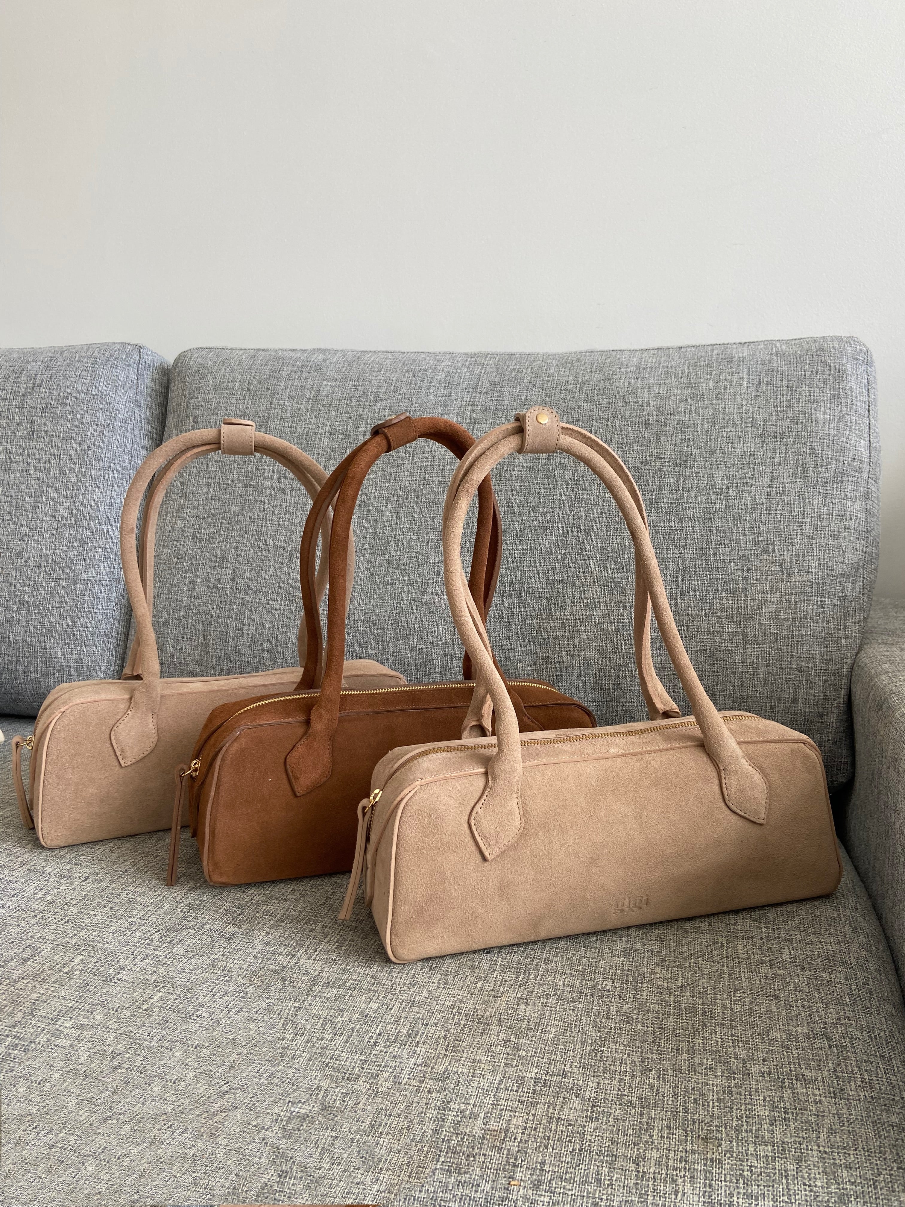 GIGI SUEDE BAG MARROM
