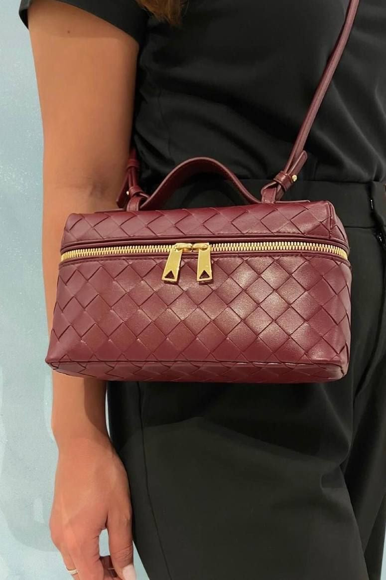 BOLSA EMMA BURGUNDY