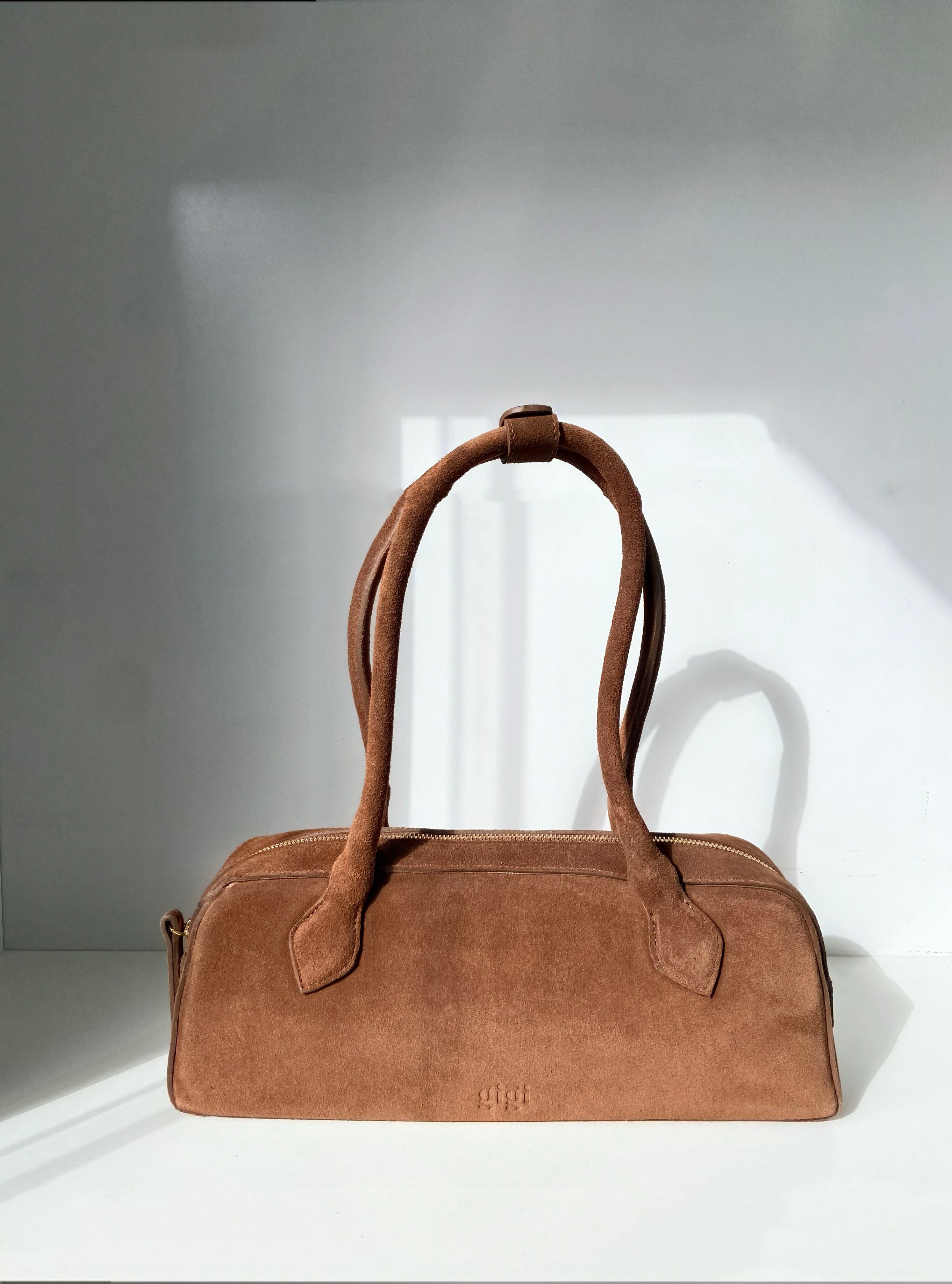 GIGI SUEDE BAG MARROM