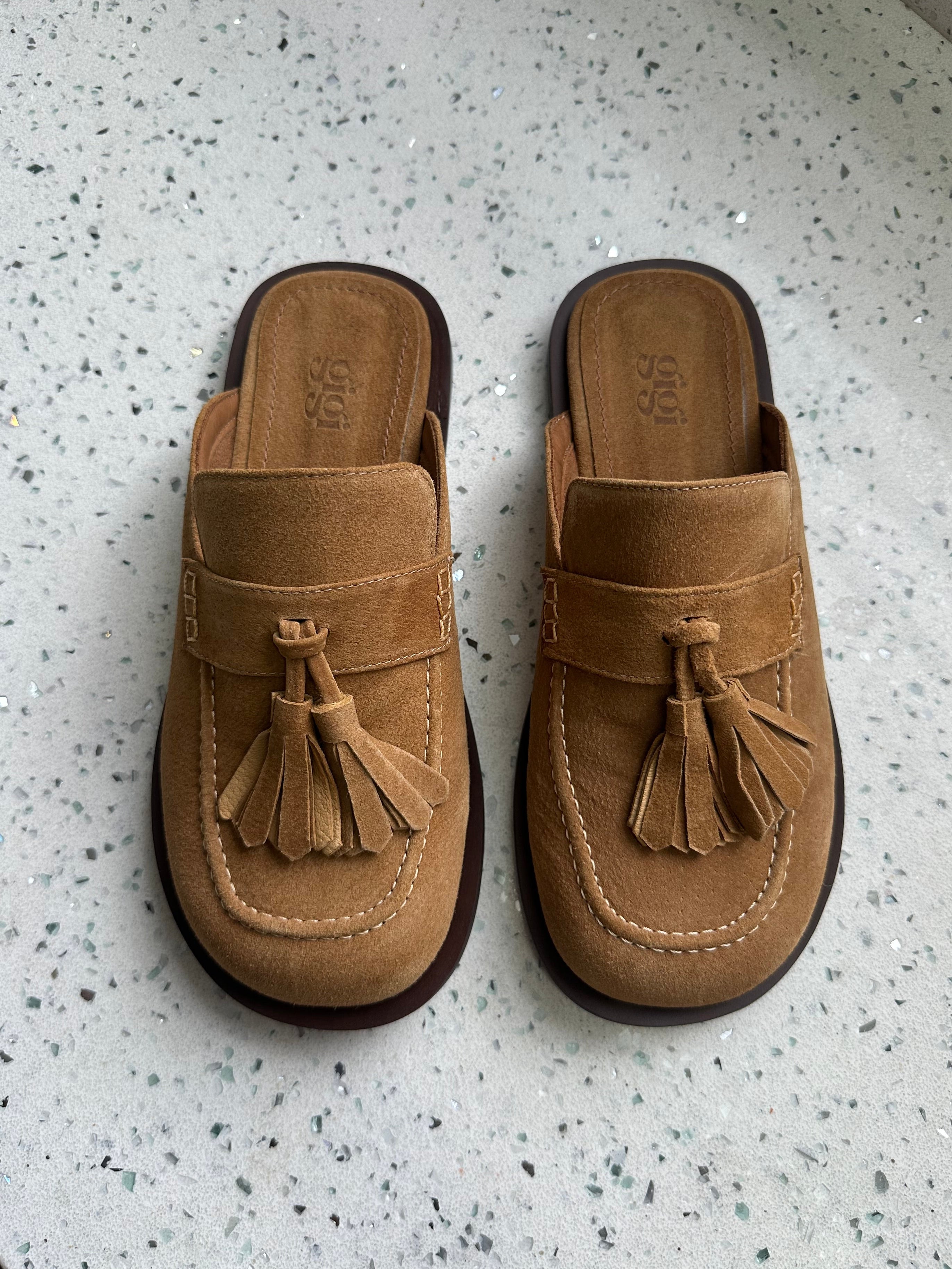 MULE PALOMA CAMURÇA TABACO