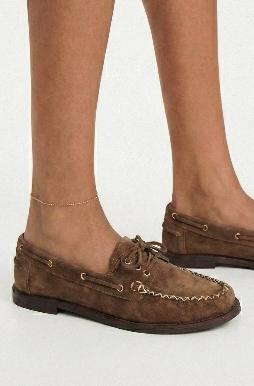 MOCASSIM MILLA COURO SUEDE
