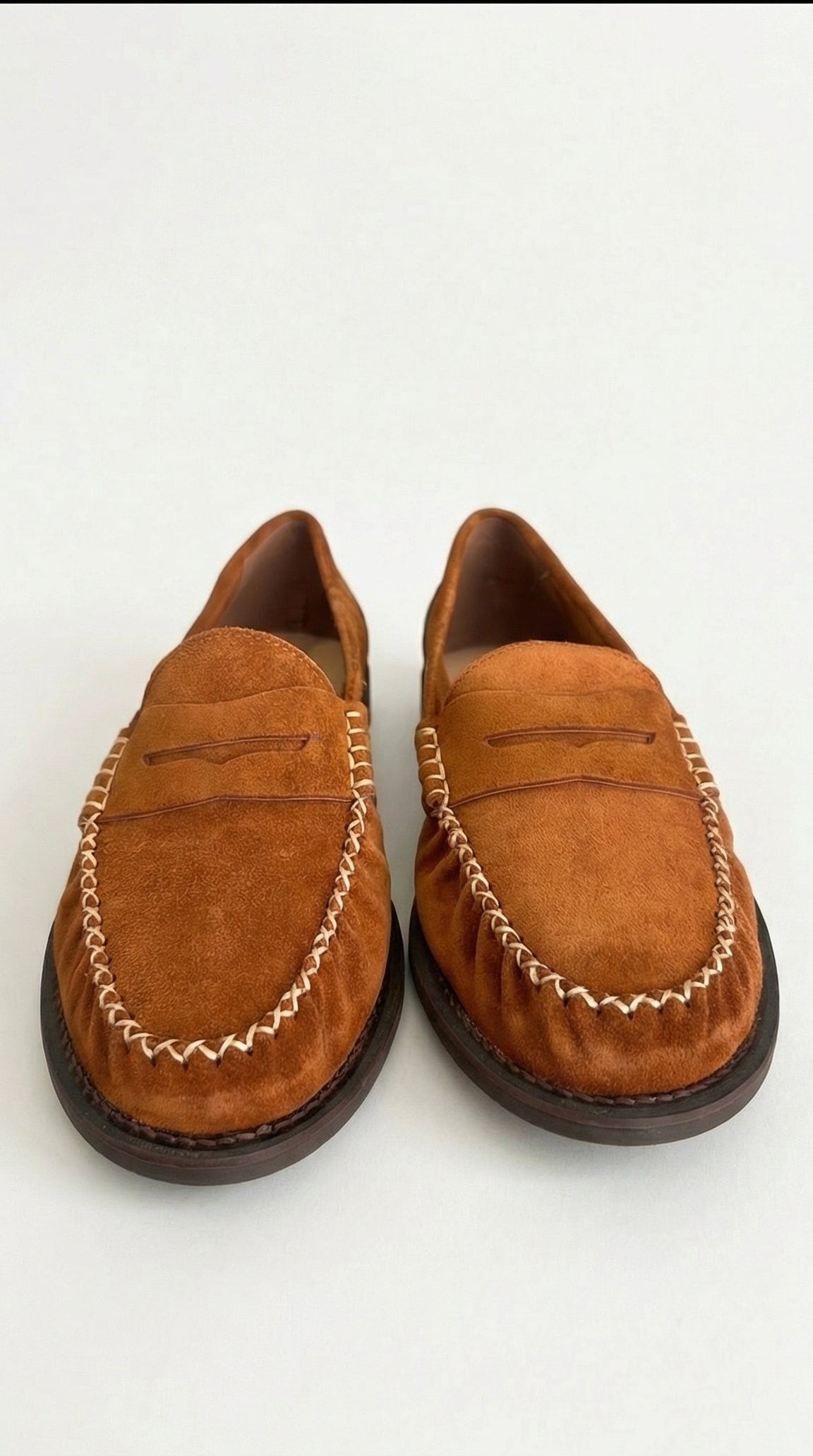 MOCASSIM EMMA COURO CAMURÇA CARAMELO
