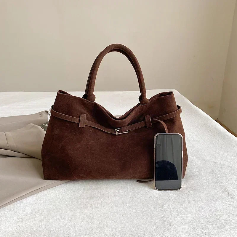 GIO TOTE BAG CAMURÇA MARROM