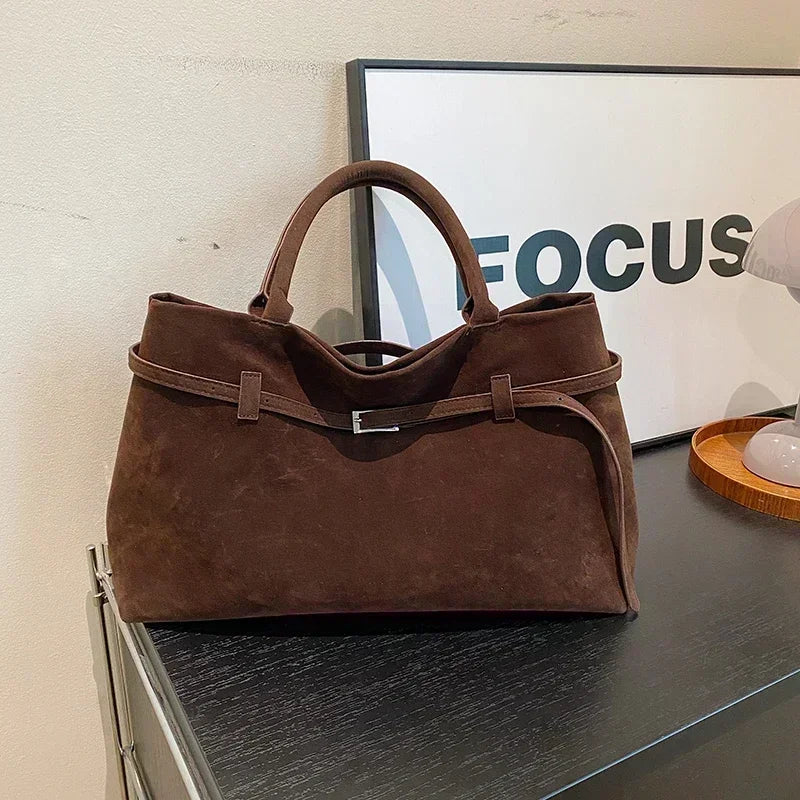 GIO TOTE BAG CAMURÇA MARROM