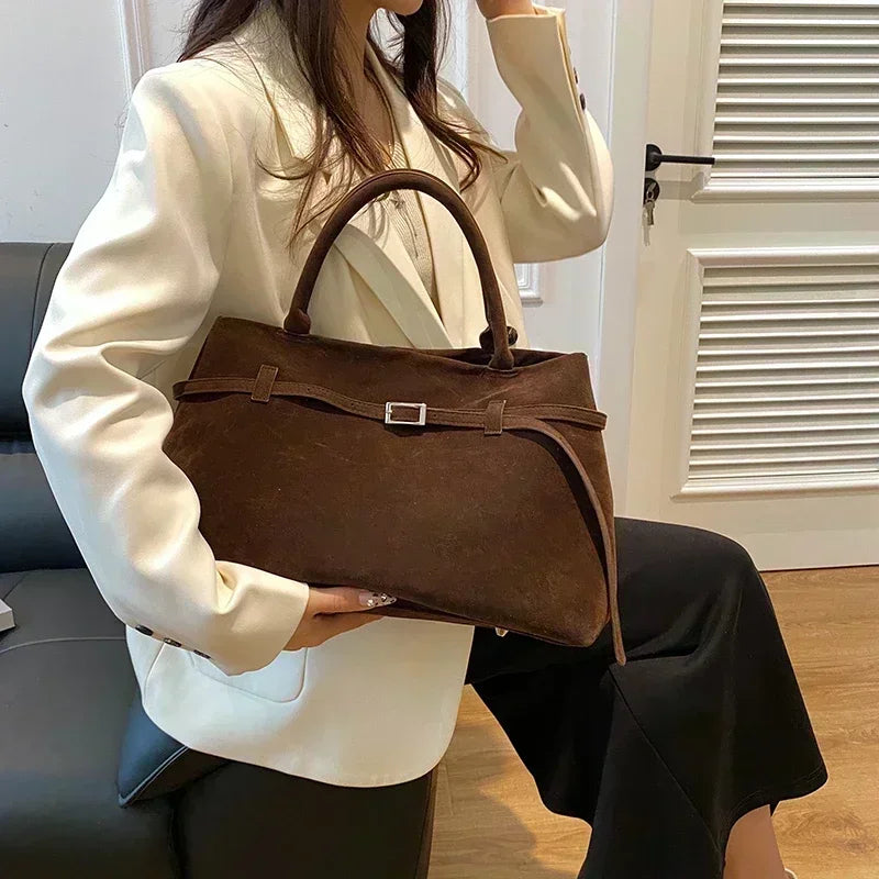 GIO TOTE BAG CAMURÇA MARROM