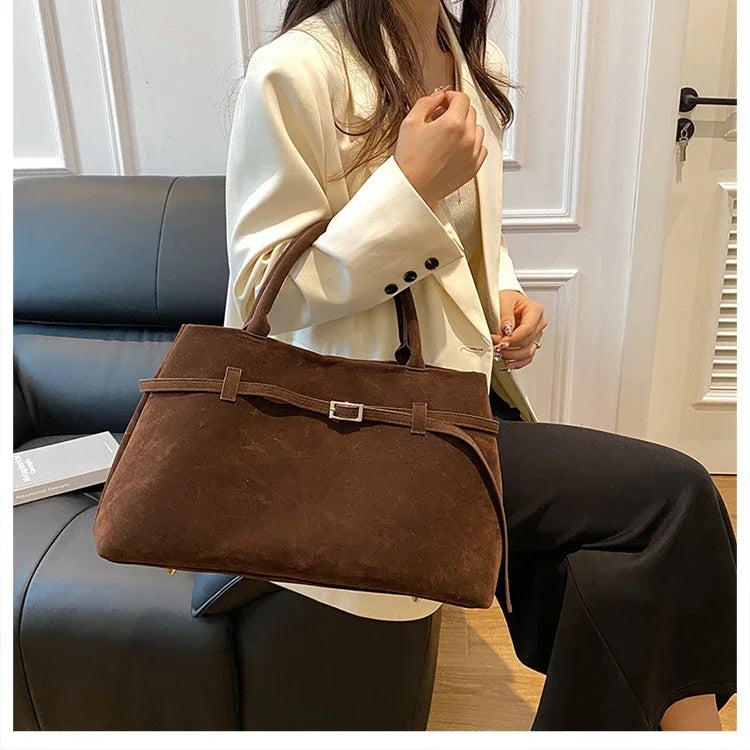 GIO TOTE BAG CAMURÇA MARROM