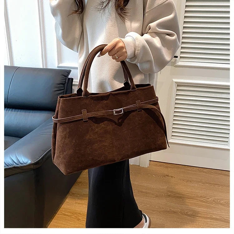 GIO TOTE BAG CAMURÇA MARROM