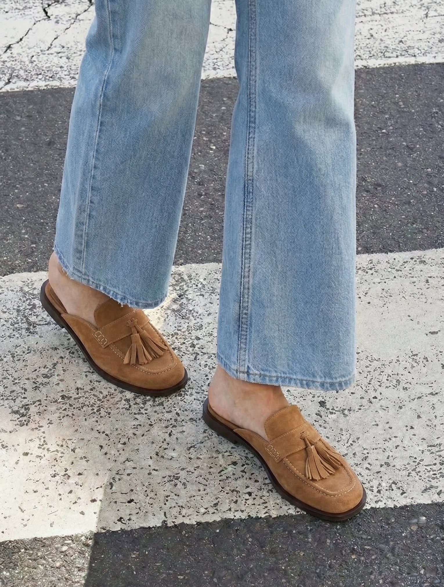 MULE PALOMA CAMURÇA TABACO