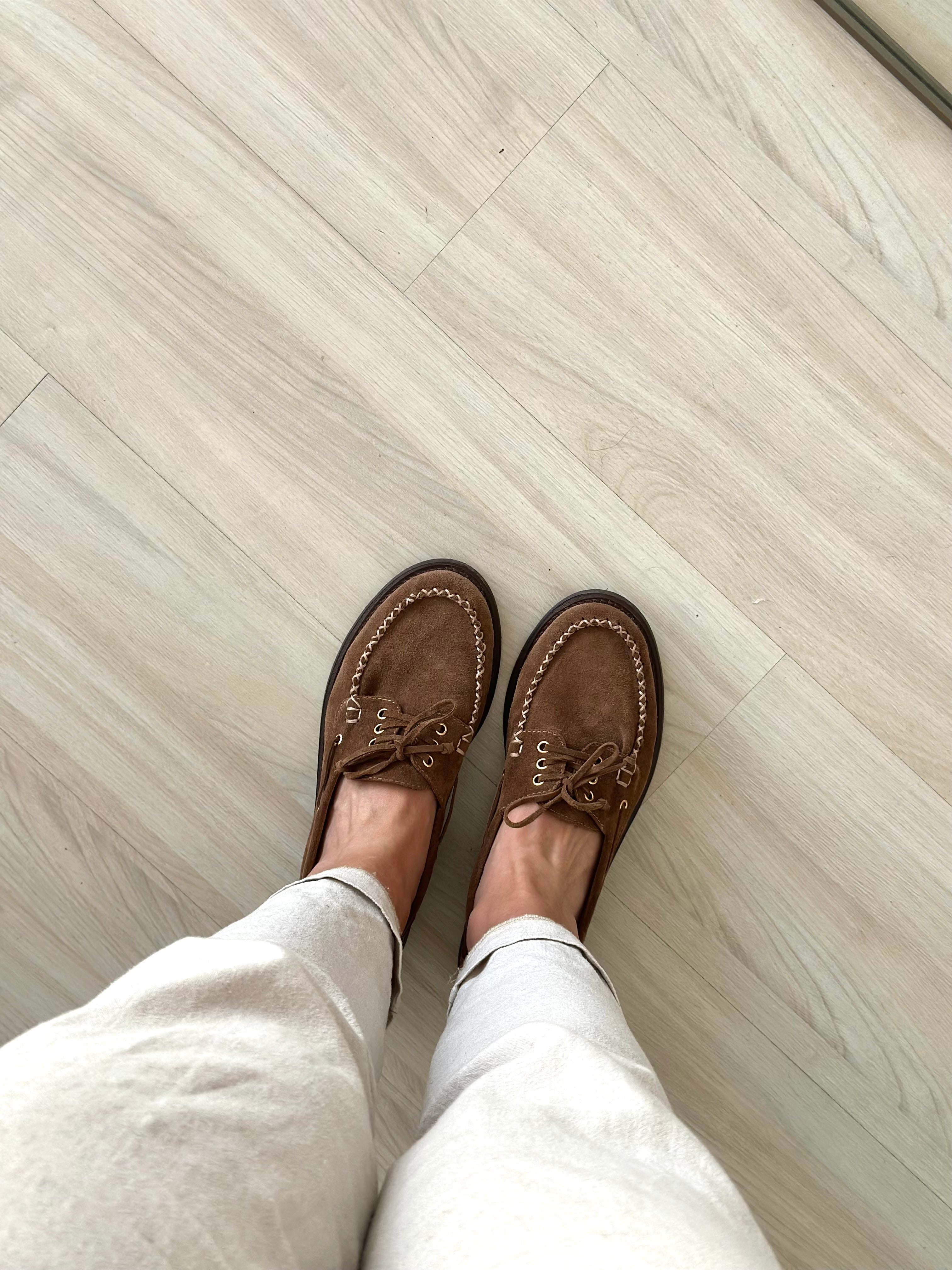 MOCASSIM MILLA COURO SUEDE