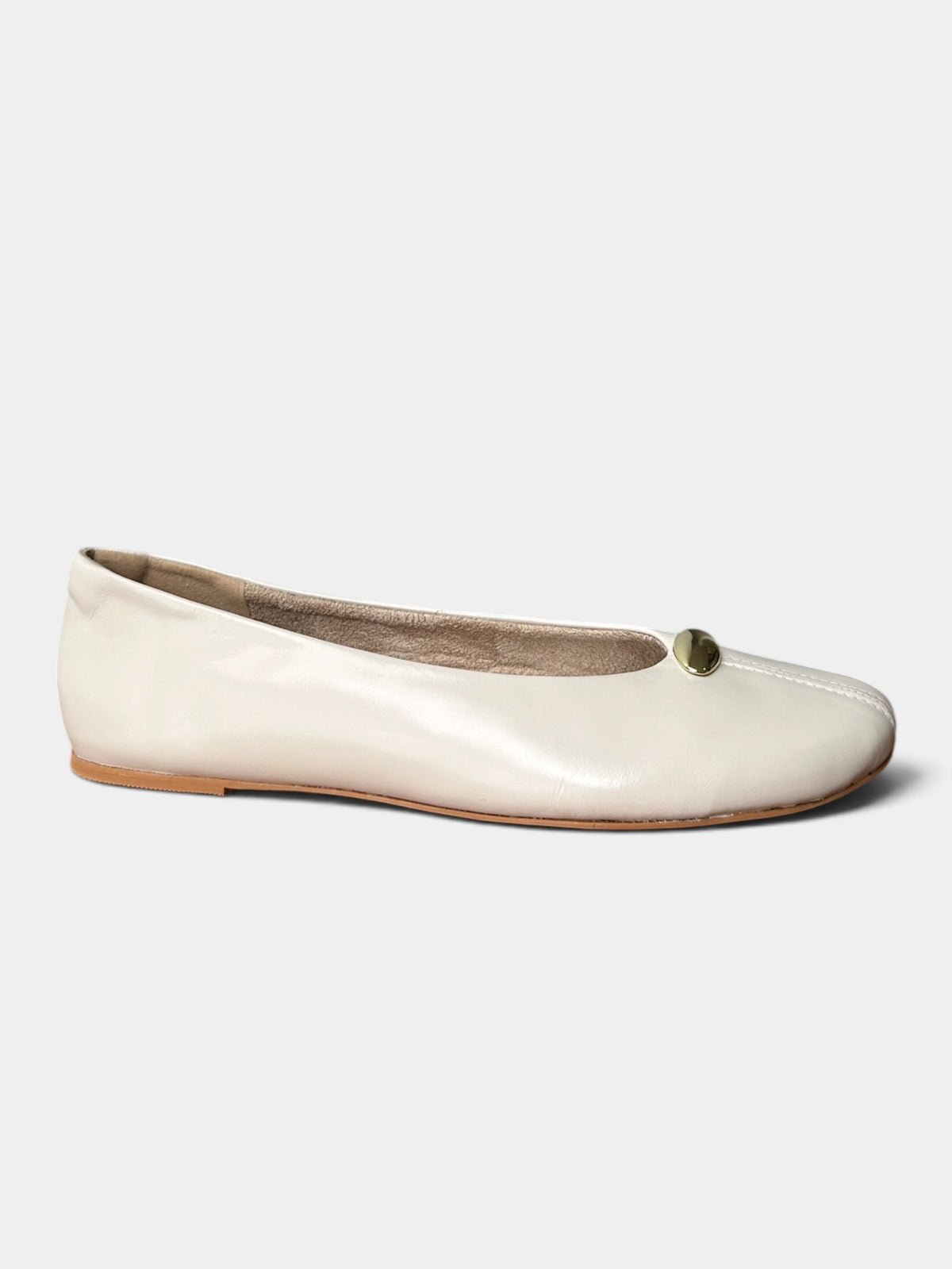 Sapatilha Celine Couro Off White
