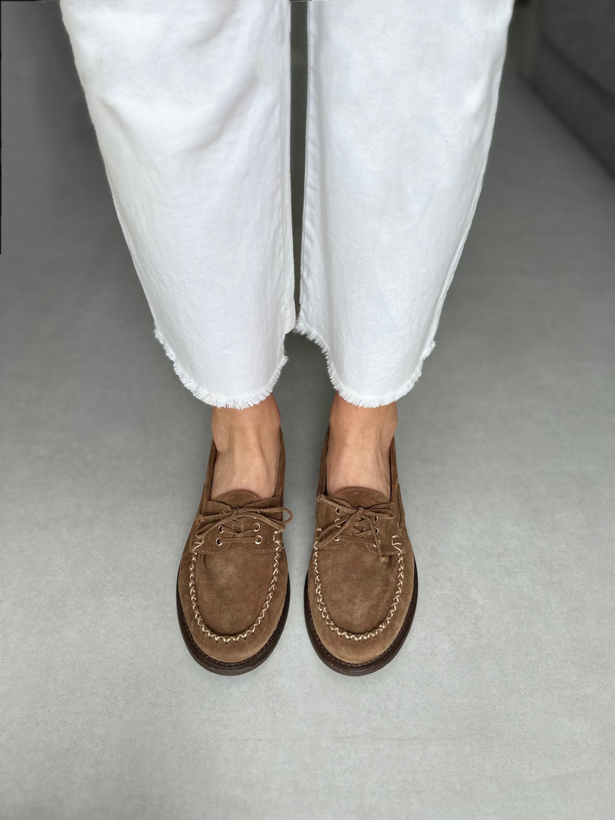 Mocassim Milla Camurça Fendi