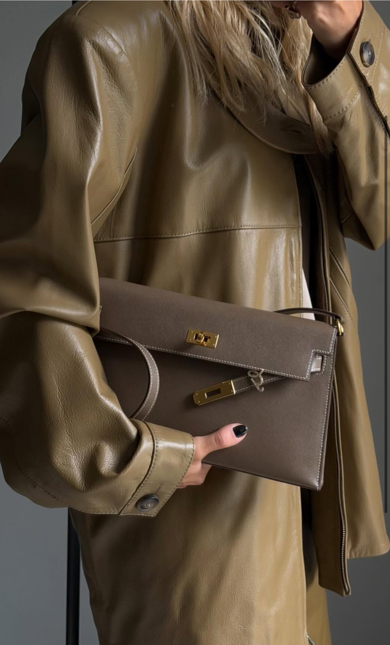 (PRÉ-VENDA) Bolsa Carteira Kate Taupe