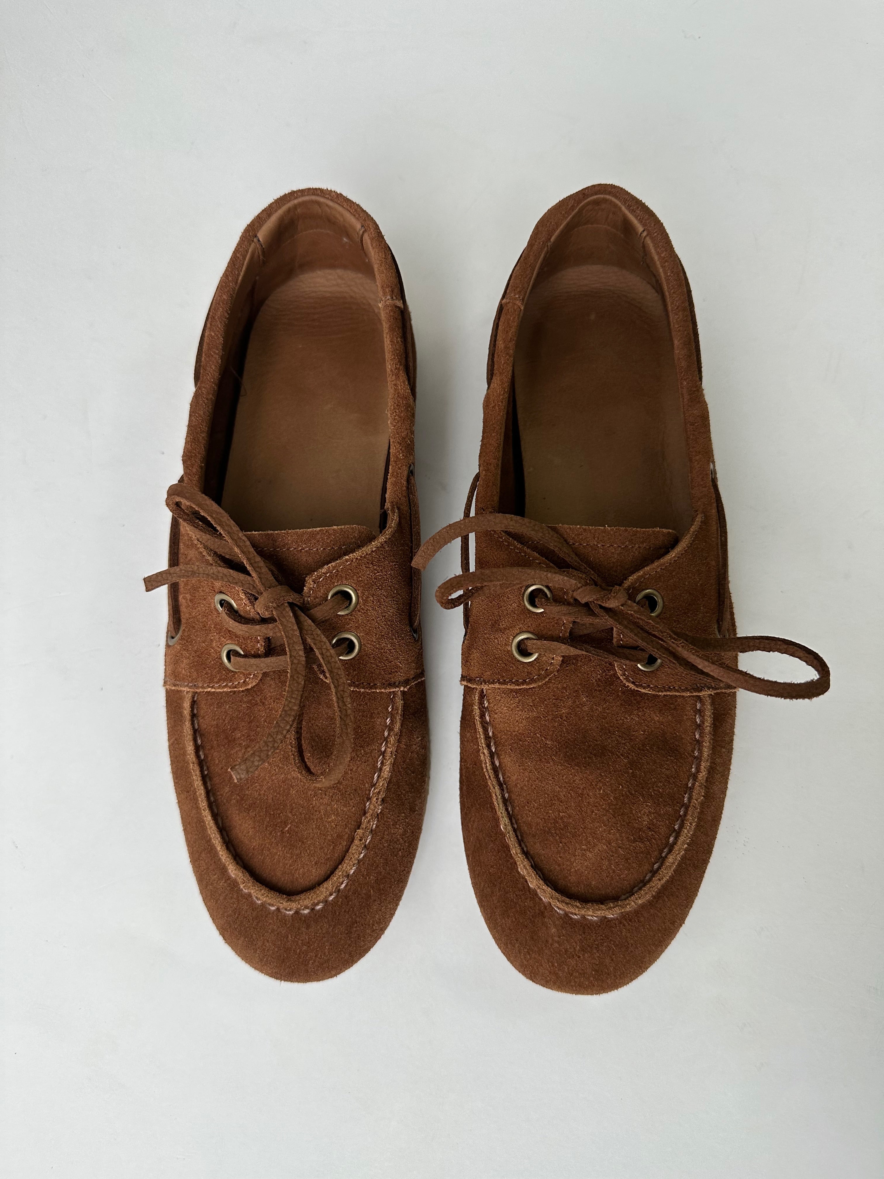 MOCASSIM BOAT SHOE PALOMA CAMURÇA CARAMELO