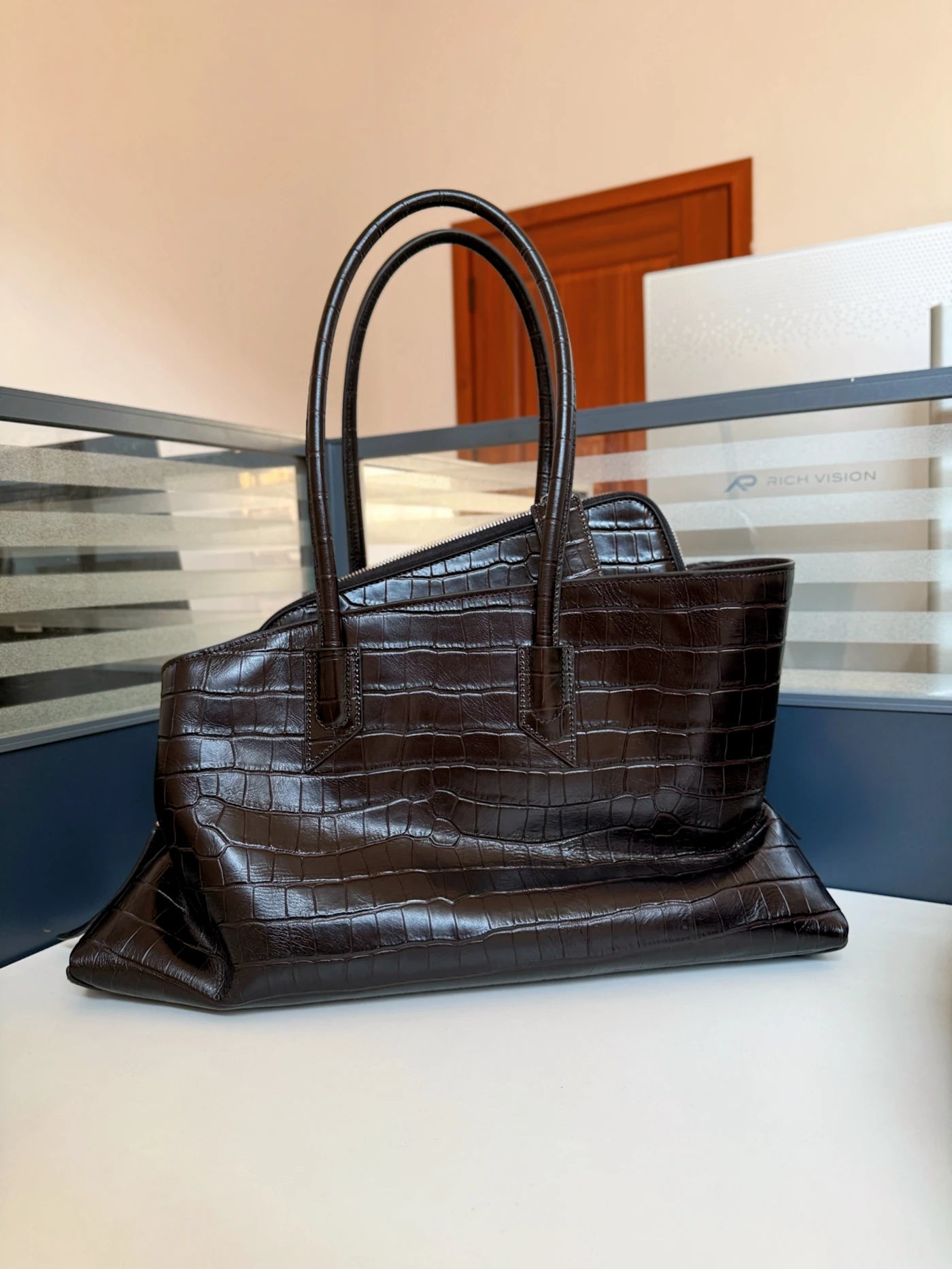 DAKOTA MAXI BAG COURO CROCO