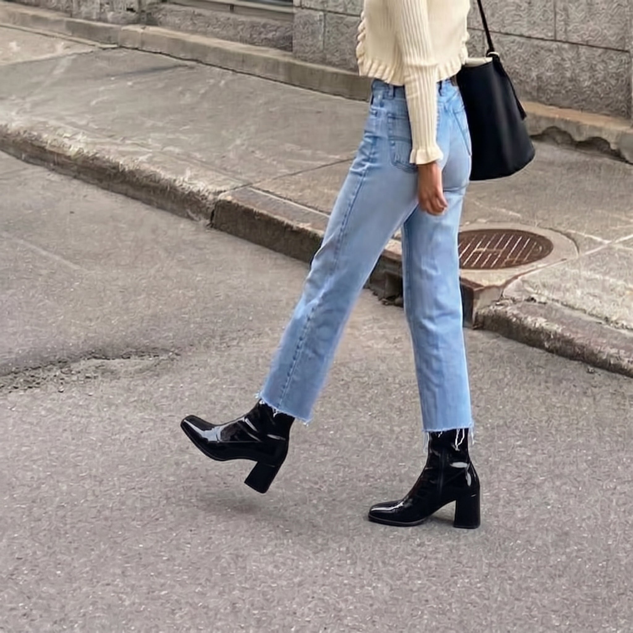 Bota Monique Verniz